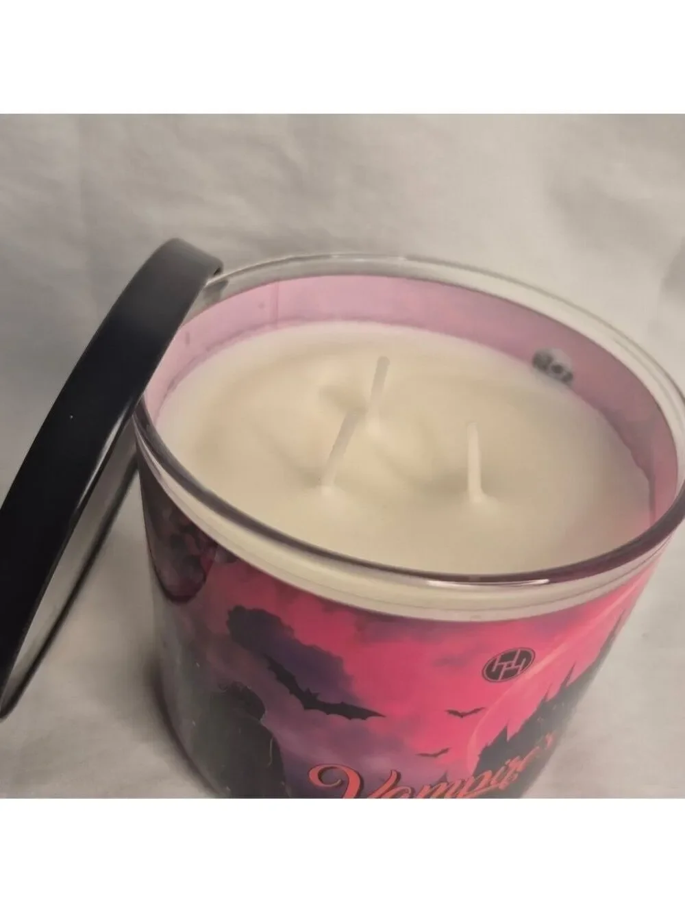 Huntington Home Vampire's Veil Scented Candle - Pink and Black